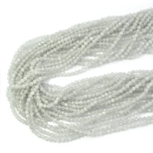Kocie oko szare kula fasetowana ok. 3mm