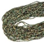 Chryzokola kula fasetowana ok. 2,2mm 