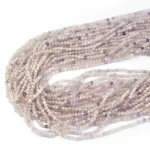 Kwarc lawendowy kula fasetowana ok. 2,7mm