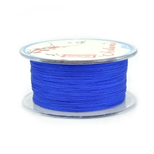 Sznurek do makramy kobaltowy ok. 0,6mm [szpula ok. 60m] 