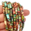 Jaspis cesarski wiosenny patyczek ok. 4x13mm