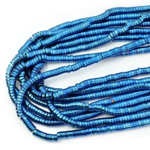 Hematyt niebieski talarek ok. 6x2mm 