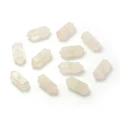 Kwarc różowy sopelek ok. 4x10mm