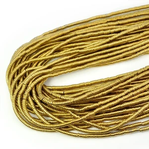 Hematyt złoty talarek ok. 3x1mm