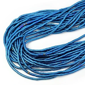 Hematyt niebieski talarek ok. 3x1mm 