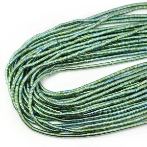 Hematyt zielono niebieski talarek ok. 3x1mm
