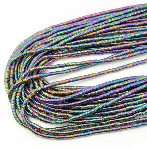 Hematyt wielokolorowy talarek ok. 3x1mm