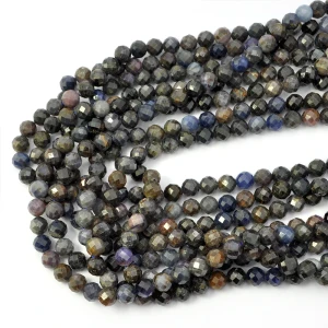 Szafir kula diamentowy szlif ok. 6,5mm