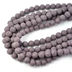 Lawa wulkaniczna wrzosowa kula ok. 12mm