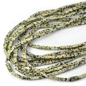 Jaspis dalmatyński prostopadłościan ok. 4x13mm