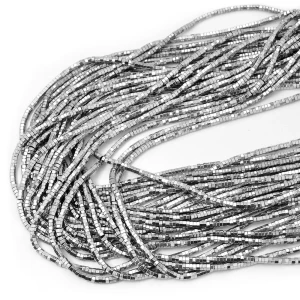 Hematyt srebrny nakrętka ok. 2x1mm