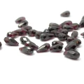 Granat Brioletka (kropla fasetowana) ok. 9-11x5-6mm