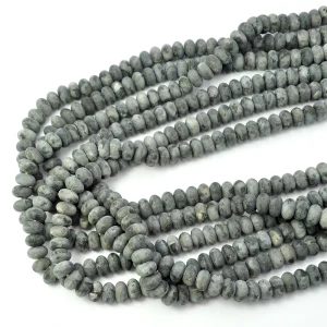 Larvikit oponka matowa ok. 8x5mm