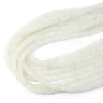 Kwarc biały oponka gładka ok. 6-7x2mm