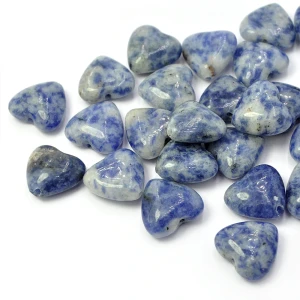 Sodalit serce gładkie ok. 14x15 mm [przekładka]