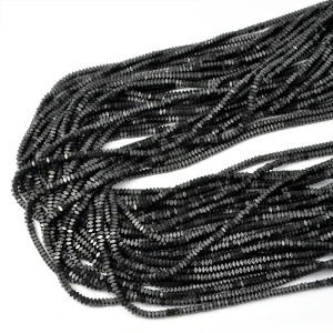 Hematyt czarny poduszki ok. 2x1mm