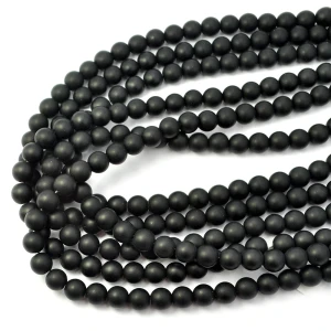 Black stone kula matowa ok. 8mm