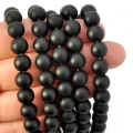 Black stone kula matowa ok. 8mm