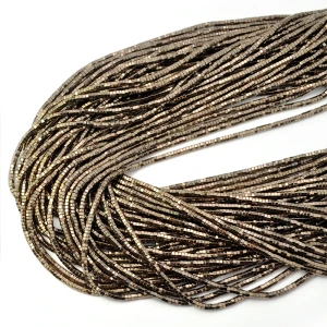 Hematyt brązowy nakrętka ok. 2x1mm