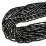 Hematyt czarny walec ok. 3x3mm