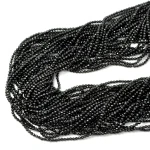Turmalin czarny kula fasetowana ok. 2,3mm