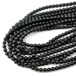 Obsydian czarny kula gładka ok. 6mm
