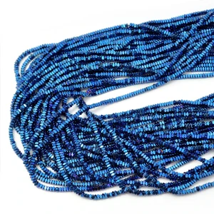 Hematyt niebieski poduszki ok. 2x1mm