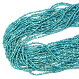 Apatyt niebieski kula gładka ok. 2,3mm