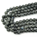 Labradoryt ciemny kula gładka ok. 11mm