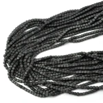 Hematyt czarny kostka matowa ok. 3x3mm [obłe rogi]