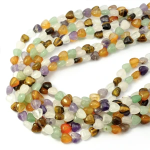 Mix kamieni serce ok. 8x8mm