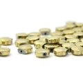 Hematyt muszelka jasne złoto ok. 7x6mm [przekładka]