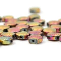 Hematyt muszelka różowo złota ok. 7x6mm [przekładka]