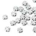 Hematyt koniczyna srebrna ok. 8mm [przekładka]