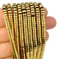 Hematyt miodowe złoto talarek  ok. 4x2mm