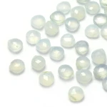 Chalcedon Brioletka (serce fasetowane) ok. 6-7x6mm