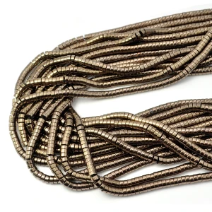 Hematyt jasny brązowy talarek ok. 4x2mm