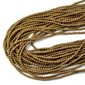 Hematyt jasny miedziany kula matowa ok. 3mm