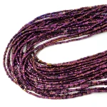 Hematyt fioletowy kostka ok. 2x2mm [obłe rogi] 