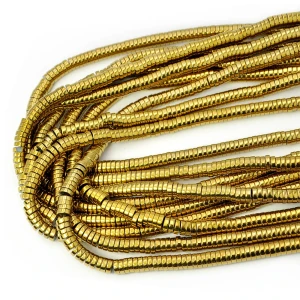 Hematyt złoty talarek ok. 6x2mm