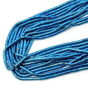 Hematyt niebieski talarek  ok. 4x2mm