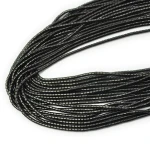 Hematyt czarny walec ok. 2x2mm