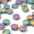 Hematyt wielokolorowy muszelka ok. 7x6mm [przekładka]