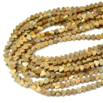 Jaspis obrazkowy serce ok. 7x6mm