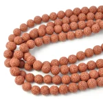 Lawa wulkaniczna ceglana kula ok. 12mm