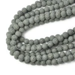 Lawa wulkaniczna khaki kula ok. 10mm