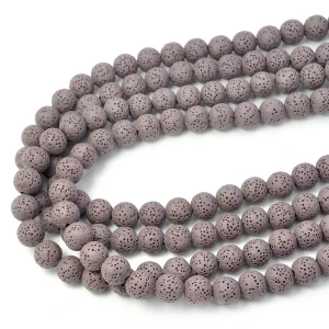 Lawa wulkaniczna wrzosowa kula ok. 10mm