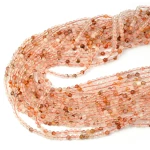 Lepidolit czerwony z kwarcem kula gładka ok. 3,5mm