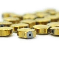 Hematyt złoty muszelka ok. 8x9mm [przekładka]
