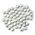 Hematyt srebrny muszelka ok. 7x6mm